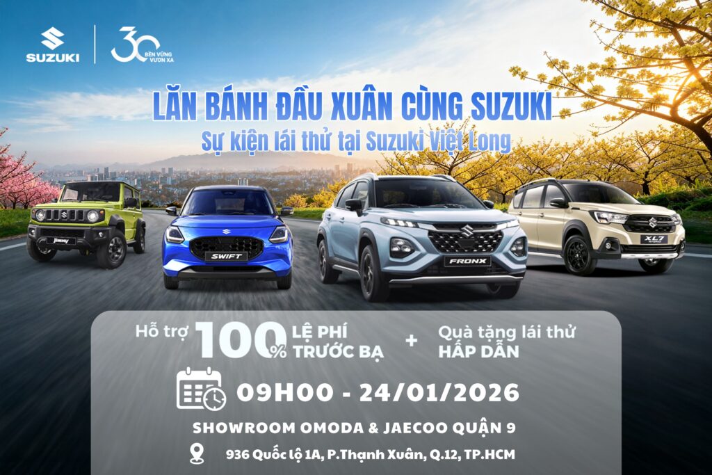 Sự kiện lái thử Suzuki Việt Long tháng 01