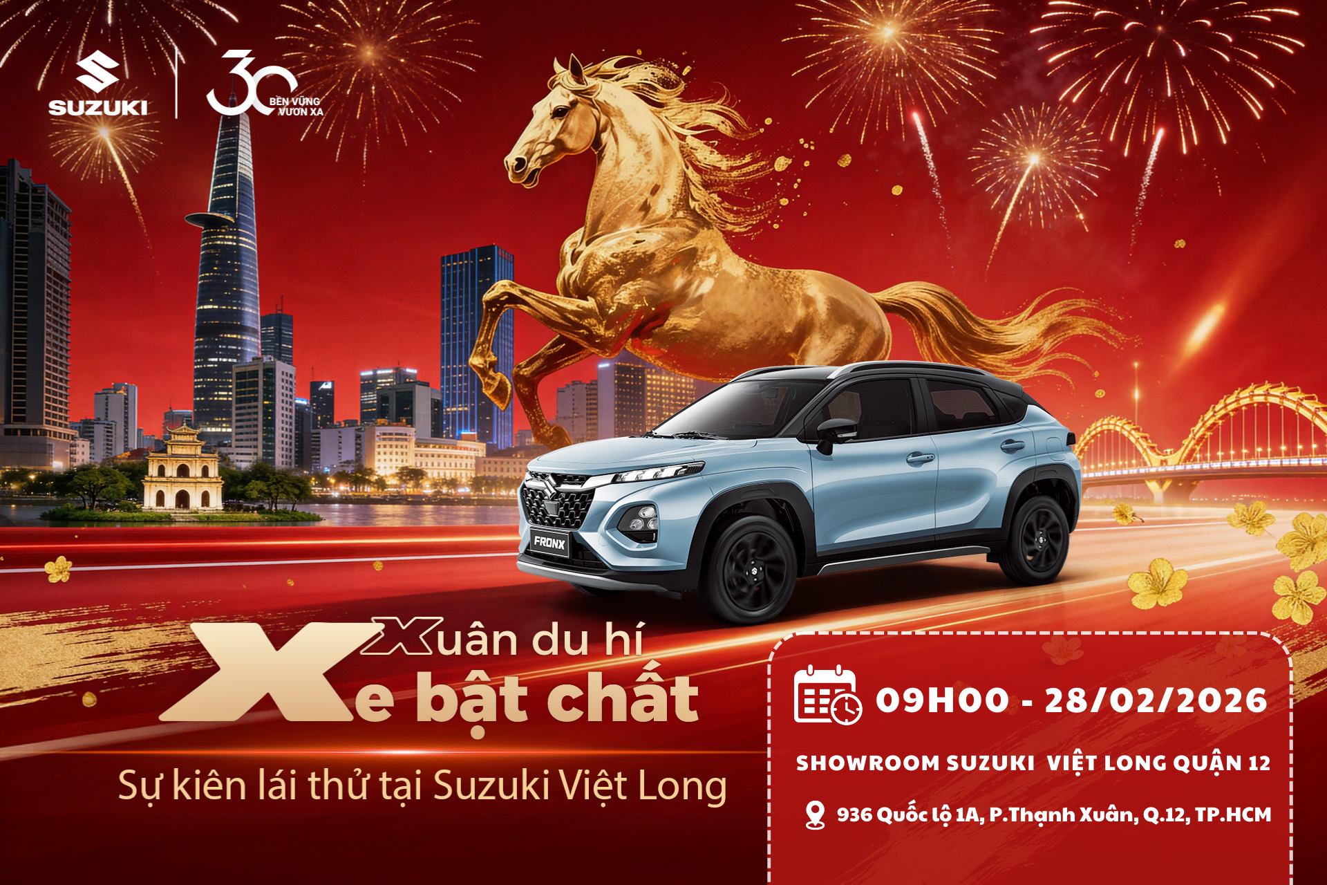 SỰ KIỆN LÁI THỬ VÀ TRẢI NGHIỆM Ô TÔ SUZUKI THÁNG 02-2026